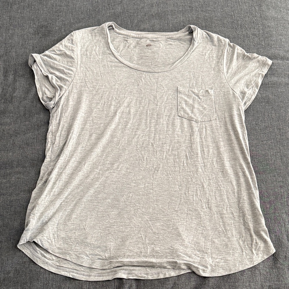 Kindred Bravely Everyday Maternity & Nursing T-shirt - heather gray